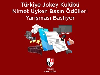 Türkiye Jokey Kulübü Nimet Üyken Basın Ödülleri yarışması başlıyor