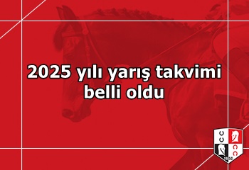 2025 yılı yarış takvimi belli oldu