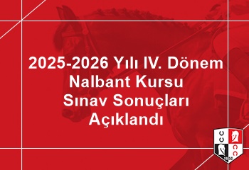 2025-2026 Yılı IV. Dönem Nalbant Kursu Sınav Sonuçları Açıklandı