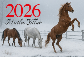 Yeni yılınızı en içten dileklerimizle kutlar, sağlık, başarı ve mutluluklar dileriz