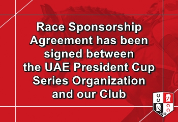 Race Sponsorship Agreement between the UAE President Cup Series Organization and our Club