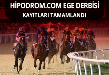 Hipodrom.com Ege Derbisi'nin kayıtları tamamlandı