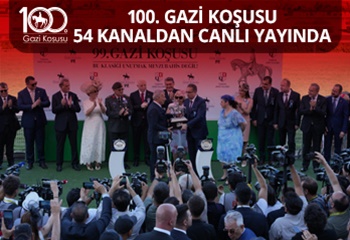 100. Gazi Koşusu 54 kanaldan canlı yayında!