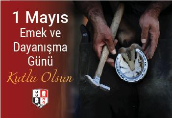 1 Mayıs Emek ve Dayanışma Günü kutlu olsun