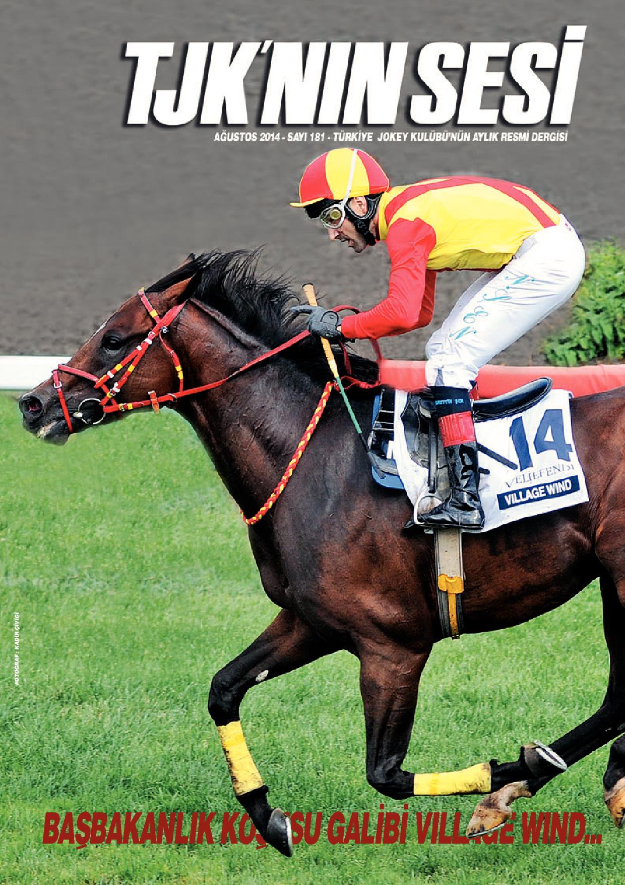 2014 Ağustos TJK'NIN SESİ